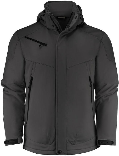 Softshell Skeleton Nero Giaccone Uomo Imbottito Impermeabile Invernale