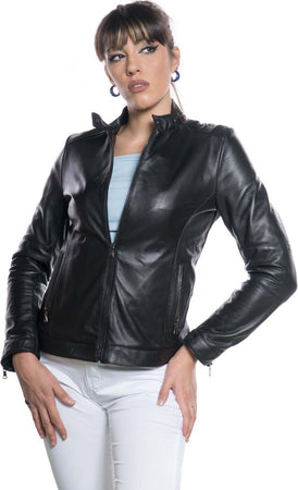 Sofy---Giacca-Donna-Nera-in-vera-pelle