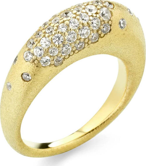 Sogni-Anello-Donna--satinato-oro-bianco-zirconi-bianchi-Sogni-Gioielli