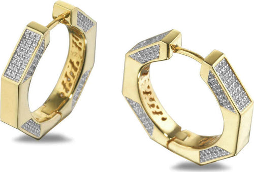 Sogni-Gioielli---Orecchini-ottagonali-oro-giallo-zirconi-bianchi