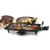 SOGO Griglia da tavolo elettrico  piastra 2000W 44*23cm