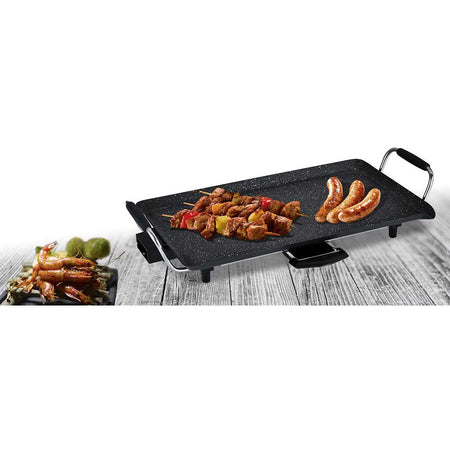 SOGO Grill elettrico da tavolo con rivestimento in marmo  46*26cm 2000W