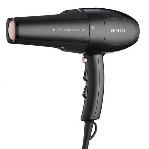 SOGO SEC-SS-3685 Phone 2 in 1 asciugatura 360° e classica 2 velocità 3 temperature 2000W