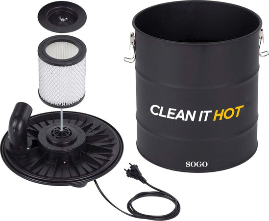SOGO Aspirapolvere per cenere 1200W 20L 16 KPA filtro HEPA +2 accessori aspiracenere Casa e cucina/Aspirapolvere e pulizia di pavimenti e finestre/Aspirapolvere/Aspiratori liquidi-solidi SellUp - Bassano del Grappa, Commerciovirtuoso.it