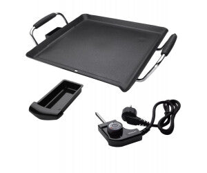 SOGO Mini griglia da tavolo  bistecchiera 26*26 1500W