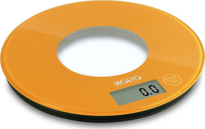 SOGO Bilancia elettronica in vetro colorato arancione da cucina Casa e cucina/Elettrodomestici per la cucina/Bilance SellUp - Bassano del Grappa, Commerciovirtuoso.it