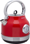 Sogo Bollitore 2200 W / 1.8 L / Autospegnimento Retrò Rosso Casa e cucina/Elettrodomestici per la cucina/Bollitori e erogatori d'acqua calda/Bollitori SellUp - Bassano del Grappa, Commerciovirtuoso.it