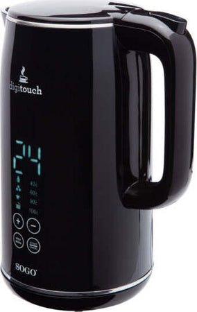Sogo Bollitore Elettrico Con Display Digitale E Comandi Touch 2200 W / 1.7 L / Mantiene Il Calore / Inox Casa e cucina/Elettrodomestici per la cucina/Bollitori e erogatori d'acqua calda/Bollitori SellUp - Bassano del Grappa, Commerciovirtuoso.it