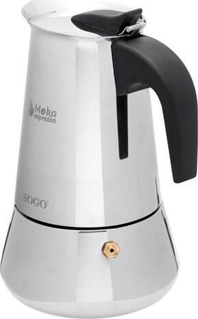 Sogo Caffettiera 6 Tazze Moka Acciaio Casa e cucina/Tè e caffè/Moke e caffettiere SellUp - Bassano del Grappa, Commerciovirtuoso.it