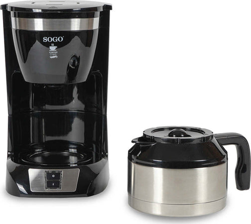 SOGO Caffettiera caffè americano 800W 10 tazze 1L Casa e cucina/Elettrodomestici per la cucina/Macchine da caffè/Macchine da caffè americano SellUp - Bassano del Grappa, Commerciovirtuoso.it