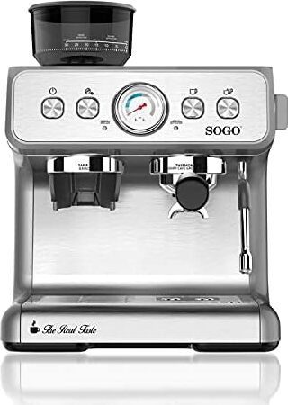 SOGO Caffettiera espresso professionale con macina caffè 1550W 2.8L 30impostazioni macinatura + accessori Casa e cucina/Elettrodomestici per la cucina/Macchine da caffè/Macchine combinate caffè e espresso SellUp - Bassano del Grappa, Commerciovirtuoso.it