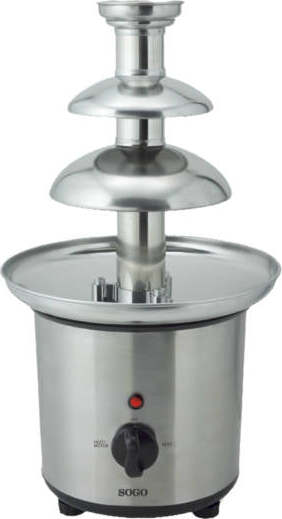 SOGO Fontana di cioccolato 700g / 100W / acciaio inox Casa e cucina/Elettrodomestici per la cucina/Elettrodomestici speciali/Fontane di cioccolata SellUp - Bassano del Grappa, Commerciovirtuoso.it