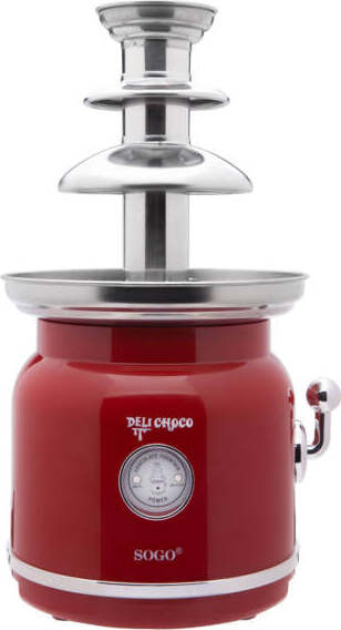 SOGO Fontana di cioccolato retro acciaio inox cascata 3 livelli Casa e cucina/Elettrodomestici per la cucina/Elettrodomestici speciali/Fontane di cioccolata SellUp - Bassano del Grappa, Commerciovirtuoso.it