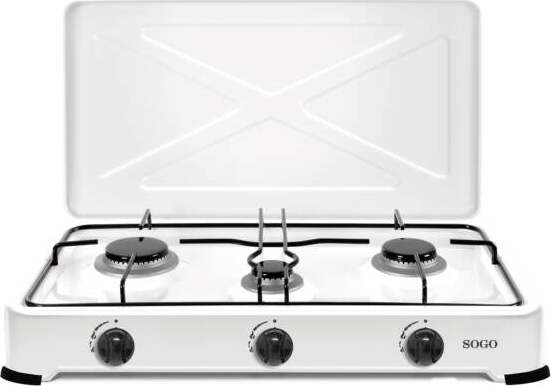 SOGO Fornello a gas con 3 fuochi Casa e cucina/Elettrodomestici per la cucina/Elettrodomestici speciali/Fornellini elettrici SellUp - Bassano del Grappa, Commerciovirtuoso.it