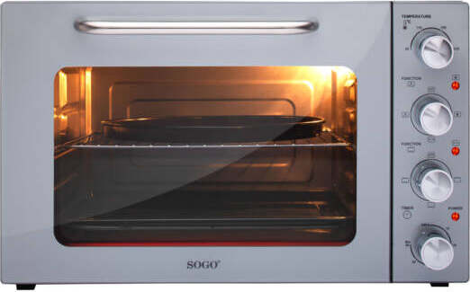 SOGO Forno elettrico a convezione 48L con girarrosto e grill 1800W / 6 funzioni / timer Casa e cucina/Elettrodomestici per la cucina/Elettrodomestici speciali/Fornetti elettrici SellUp - Bassano del Grappa, Commerciovirtuoso.it