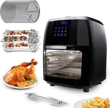 SOGO Friggitrice 3in1 ad aria + forno multifunzione / 1800W / 10L / timer 60min / controllo touch / ricettario Casa e cucina/Elettrodomestici per la cucina/Friggitrici SellUp - Bassano del Grappa, Commerciovirtuoso.it