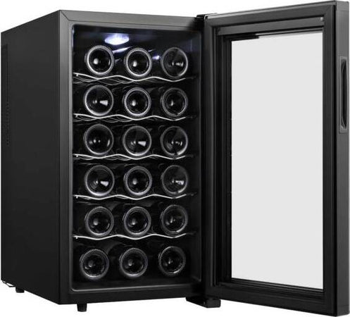 SOGO Frigorifero vino cantinetta 18 bottiglie cantina 50W / 48L / R600A / controllo touch Casa e cucina/Grandi elettrodomestici/Cantinette vino SellUp - Bassano del Grappa, Commerciovirtuoso.it