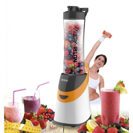 SOGO Frullatore con barattolo portatile 350W 0,6L  arancione