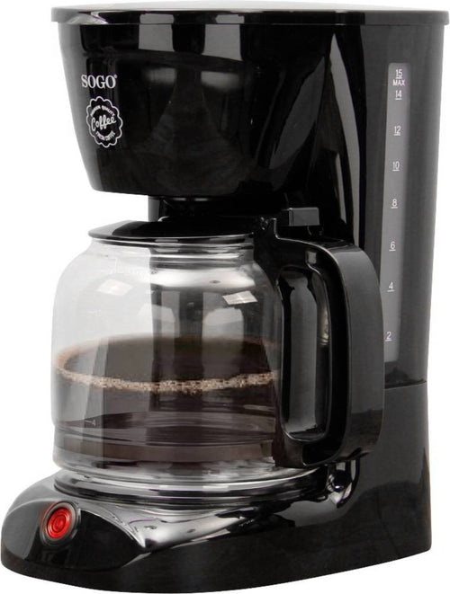 SOGO Caffettiera caffè americano 950W 15 tazze 1.8L