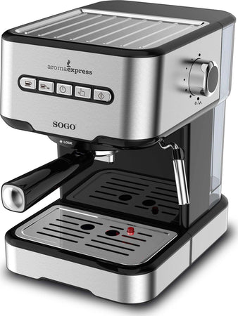 SOGO Macchina per caffè combo 1,5L espresso o cappuccino 850W 20 bar Casa e cucina/Elettrodomestici per la cucina/Macchine da caffè/Macchine combinate caffè e espresso SellUp - Bassano del Grappa, Commerciovirtuoso.it