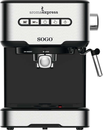 SOGO Macchina per caffè combo 1,5L espresso o cappuccino 850W 20 bar Casa e cucina/Elettrodomestici per la cucina/Macchine da caffè/Macchine combinate caffè e espresso SellUp - Bassano del Grappa, Commerciovirtuoso.it
