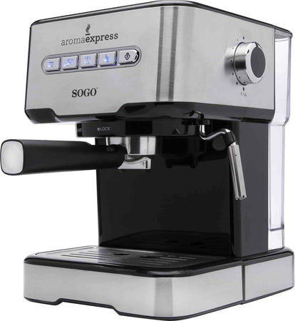 SOGO Macchina per caffè combo 1,5L espresso o cappuccino 850W 20 bar Casa e cucina/Elettrodomestici per la cucina/Macchine da caffè/Macchine combinate caffè e espresso SellUp - Bassano del Grappa, Commerciovirtuoso.it