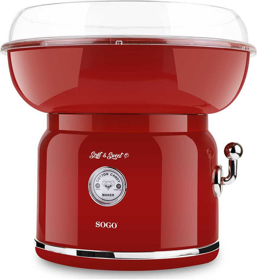 Sogo Macchina per Zucchero Filato Retrò 500 W Semplice E Veloce Rossa Casa e cucina/Elettrodomestici per la cucina/Elettrodomestici speciali/Macchine per zucchero filato SellUp - Bassano del Grappa, Commerciovirtuoso.it