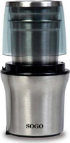 SOGO Macinino in acciaio inox per umido e secco 300W / 100g / macina caffè Casa e cucina/Tè e caffè/Macinacaffè/Macinacaffè elettrici con lama SellUp - Bassano del Grappa, Commerciovirtuoso.it