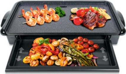 SOGO Piastra elettrica con rivestimento in pietra 24*46 2000W Casa e cucina/Elettrodomestici per la cucina/Piastre e griglie elettriche/Piastre SellUp - Bassano del Grappa, Commerciovirtuoso.it