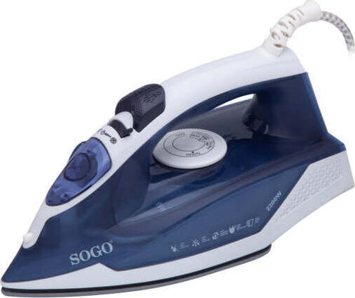 SOGO PLA-SS-6170 Ferro da stiro a vapore elettronico 2200W 250ml Casa e cucina/Ferri da stiro e accessori/Ferri da stiro/Ferri a vapore SellUp - Bassano del Grappa, Commerciovirtuoso.it