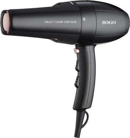 SOGO SEC-SS-3685 Phone 2 in 1 asciugatura 360° e classica 2 velocità 3 temperature 2000W Bellezza/Cura dei capelli/Strumenti per lo styling/Asciugacapelli e accessori/Asciugacapelli SellUp - Bassano del Grappa, Commerciovirtuoso.it