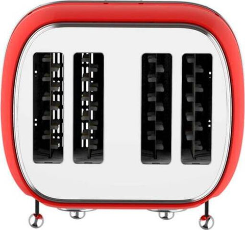 SOGO Tostapane 4 fette retrò / 1500W / 6 livelli di temperatura / scongelamento e riscaldamento / rosso Casa e cucina/Elettrodomestici per la cucina/Tostapane SellUp - Bassano del Grappa, Commerciovirtuoso.it