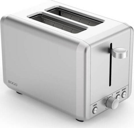 SOGO Tostapane doppia fessura / 2 fette / 925w / acciaio inox / funzione scongelamento e riscaldamento/ bianco Casa e cucina/Elettrodomestici per la cucina/Tostapane SellUp - Bassano del Grappa, Commerciovirtuoso.it