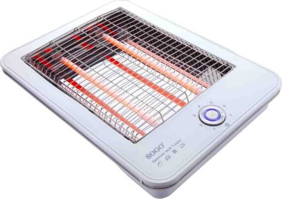 SOGO Tostapane piatto 4 fette 700W / griglia 26x21 bianco Casa e cucina/Elettrodomestici per la cucina/Tostapane SellUp - Bassano del Grappa, Commerciovirtuoso.it