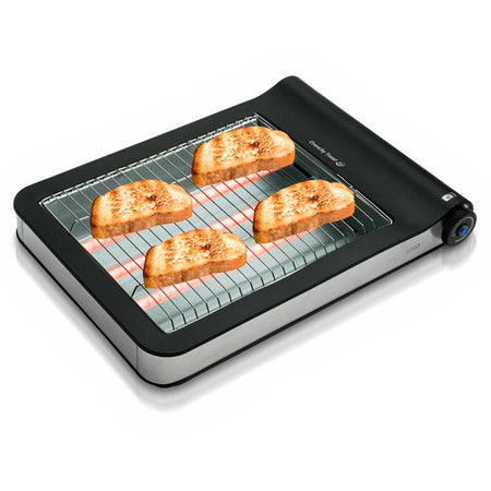 SOGO Tostapane piatto / 900W / 4 fette / griglia 25.5*20.2