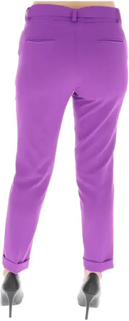 Sol Wears Women Pantaloni Donna - purple / 42 - Abbigliamento Pantaloni