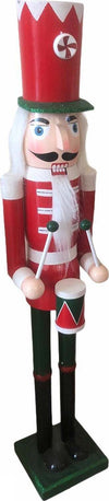 Soldatino schiaccianoci natalizio con bocca in movimento h 100 cm Casa e cucina/Decorazioni per interni/Addobbi e decorazioni per ricorrenze/Decorazioni natalizie/Schiaccianoci MagiediNatale.it - Altamura, Commerciovirtuoso.it