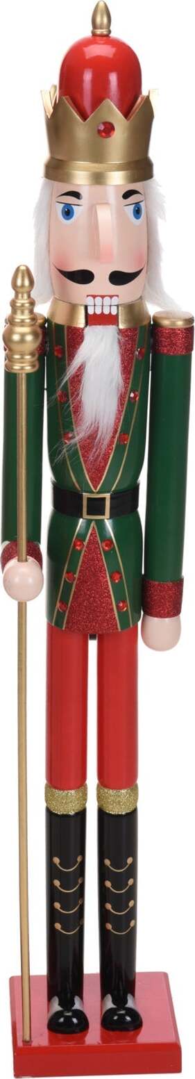 Soldatino schiaccianoci natalizio con bocca in movimento h 106 cm Casa e cucina/Decorazioni per interni/Addobbi e decorazioni per ricorrenze/Decorazioni natalizie/Schiaccianoci MagiediNatale.it - Altamura, Commerciovirtuoso.it
