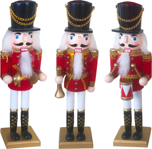 Soldatino schiaccianoci natalizio con bocca in movimento h 30 cm Casa e cucina/Decorazioni per interni/Addobbi e decorazioni per ricorrenze/Decorazioni natalizie/Schiaccianoci MagiediNatale.it - Altamura, Commerciovirtuoso.it