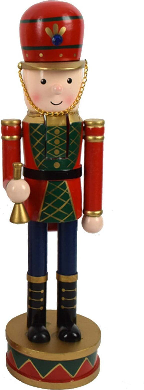 Soldatino schiaccianoci natalizio con bocca in movimento h 36 cm Casa e cucina/Decorazioni per interni/Addobbi e decorazioni per ricorrenze/Decorazioni natalizie/Schiaccianoci MagiediNatale.it - Altamura, Commerciovirtuoso.it