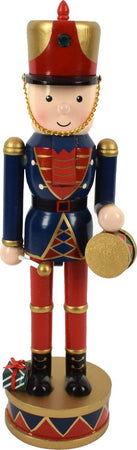 Soldatino schiaccianoci natalizio con bocca in movimento h 36 cm Casa e cucina/Decorazioni per interni/Addobbi e decorazioni per ricorrenze/Decorazioni natalizie/Schiaccianoci MagiediNatale.it - Altamura, Commerciovirtuoso.it