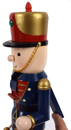 Soldatino schiaccianoci natalizio con bocca in movimento h 36 cm Casa e cucina/Decorazioni per interni/Addobbi e decorazioni per ricorrenze/Decorazioni natalizie/Schiaccianoci MagiediNatale.it - Altamura, Commerciovirtuoso.it