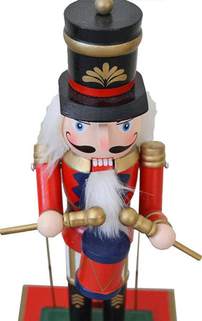 Soldatino schiaccianoci natalizio con Carillon in movimento h 31 cm Casa e cucina/Decorazioni per interni/Addobbi e decorazioni per ricorrenze/Decorazioni natalizie/Schiaccianoci MagiediNatale.it - Altamura, Commerciovirtuoso.it