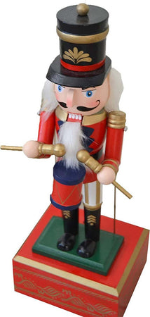 Soldatino schiaccianoci natalizio con Carillon in movimento h 31 cm Casa e cucina/Decorazioni per interni/Addobbi e decorazioni per ricorrenze/Decorazioni natalizie/Schiaccianoci MagiediNatale.it - Altamura, Commerciovirtuoso.it