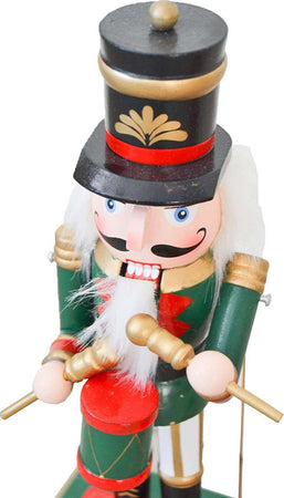 Soldatino schiaccianoci natalizio con Carillon in movimento h 31 cm Casa e cucina/Decorazioni per interni/Addobbi e decorazioni per ricorrenze/Decorazioni natalizie/Schiaccianoci MagiediNatale.it - Altamura, Commerciovirtuoso.it