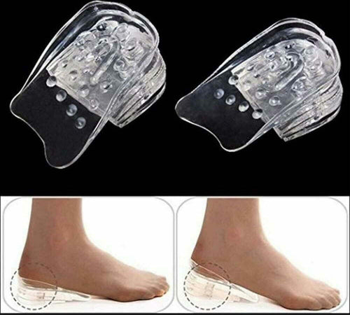 Solette Alzatacco Gel Silicone Altezza Regolabile Alzatacchi Scarpe Uomo Donna Salute e Bellezza > Cura della Persona > Solette per Scarpe Trade Shop italia - Napoli, Commerciovirtuoso.it