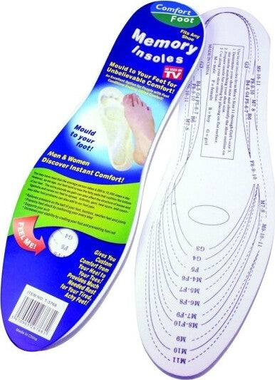 Solette-Plantari-Lattice-Memory-Foam-Insole-Universali-Suolette-Scarpe-Calzature