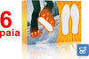 Solette Scaldapiedi da 6 Paia Usa e Getta UNISEX per Sport all'aperto Sci Campeggio Escursionismo Calore Istantaneo 8 ore di Piedi Caldi Attivati ad Aria