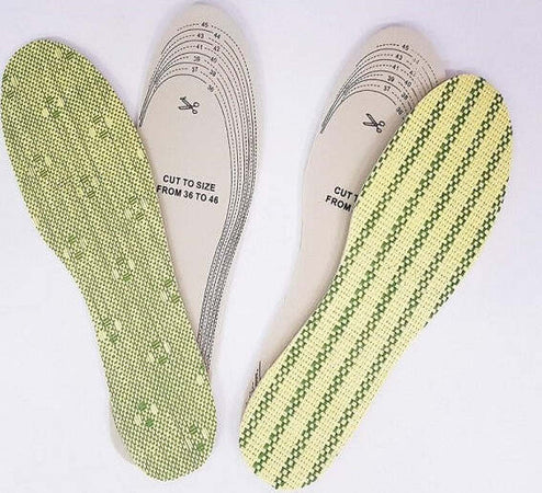 Solette-Sottopiede-Bambu-Fibra-Naturale-Scarpe-Antiodore-Antisudore-Universali-Piedi
