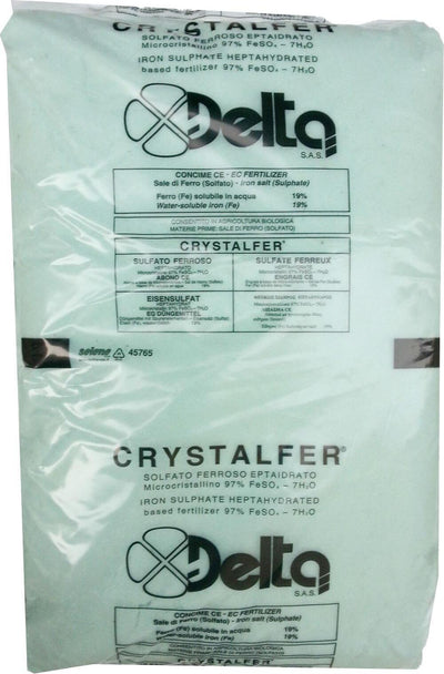 Solfato di ferro concime rinverdente per prato e giardino fertilizzante antimuschio Kg 25 Giardino e giardinaggio/Giardinaggio/Fertilizzanti e concimi/Fertilizzanti per vegetali La Zappa - Altamura, Commerciovirtuoso.it
